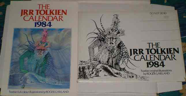 The J.R.R. Tolkien Calendar 1984