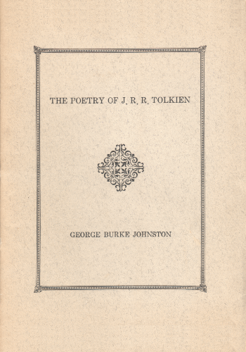Poetry of J.R.R. Tolkien. 1967