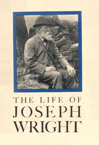Life of Joseph Wright. 1932