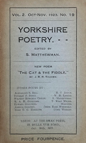Yorkshire Poetry. 1923