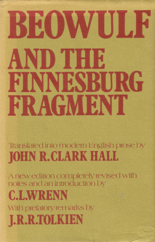 Beowulf and the Finnesburg Fragment. 1972