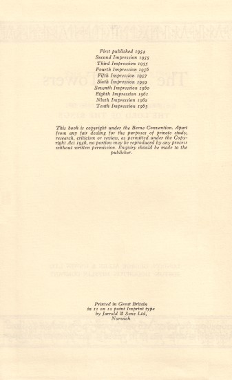 Vol.2 - Verso of Title Page