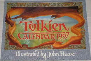 Tolkien Calendar 1997. Issued shrink-wrapped