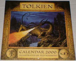 Tolkien Calendar 2000. Issued shrink-wrapped
