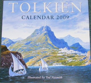 Tolkien Calendar 2009. Issued shrink-wrapped