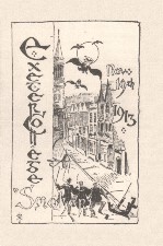 Exeter College Smoker. 1913. Programme