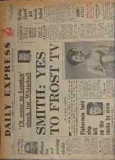 Daily Express. 1966. Newspaper